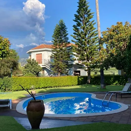 Villa Con Piscina Esclusiva Vista Etna Mascali Exterior foto