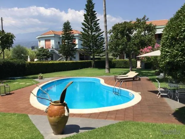 Villa Con Piscina Esclusiva Vista Etna